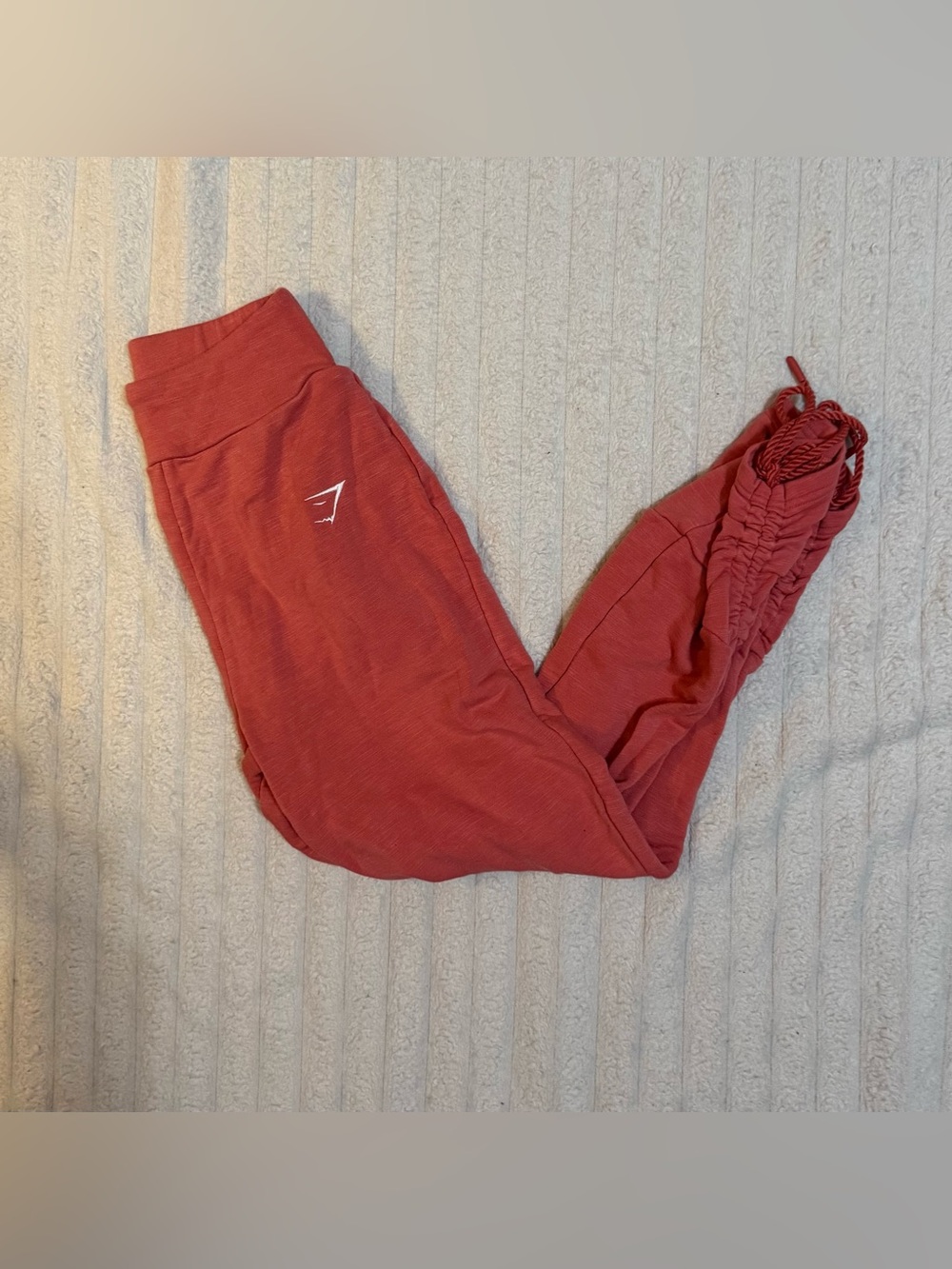 Gymshark High Rise Ruched Joggers